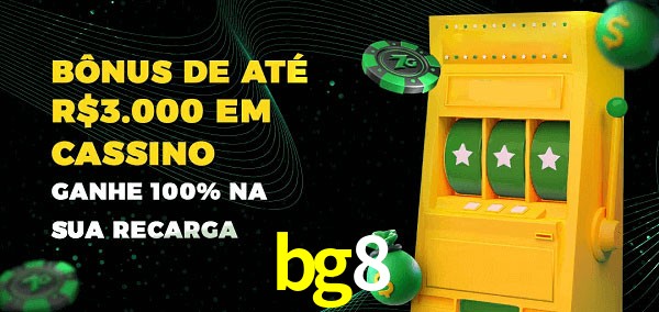 bg8 melhor bônus de depósito